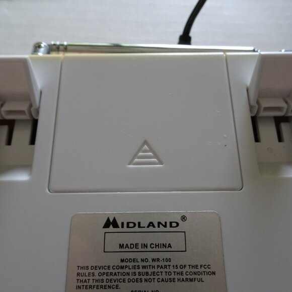 Weather Alert Radio - Midland WR-100 All Hazards NOAA Storm Warning Radio & Manu - Picture 11 of 16